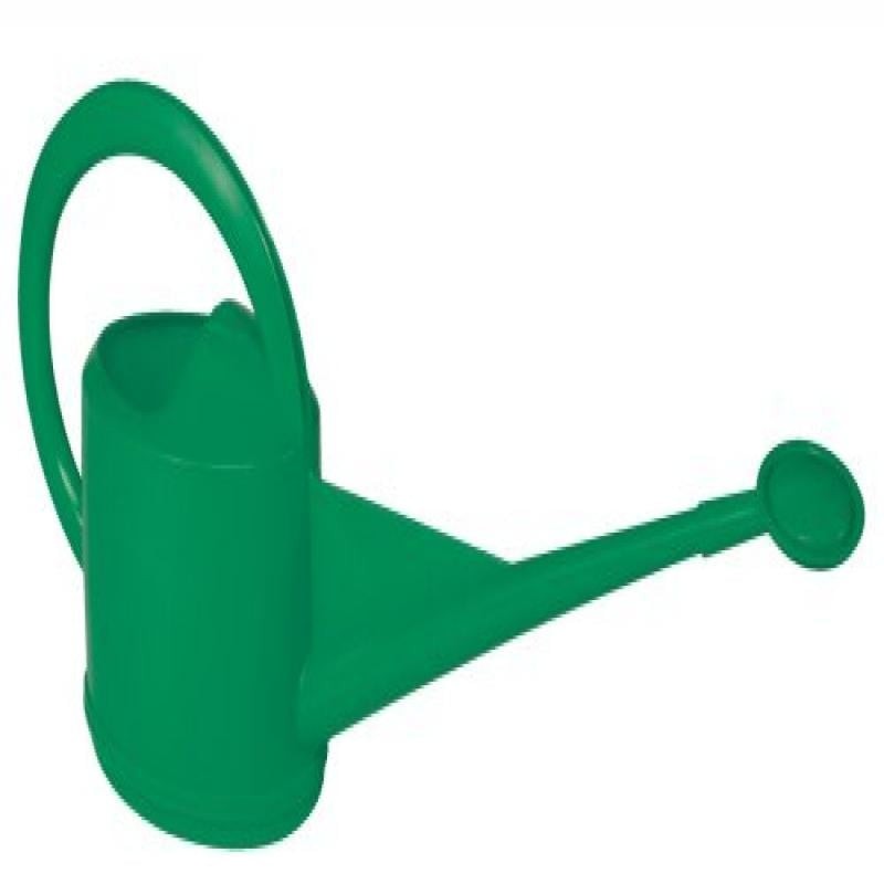 Dramm Watering Can 5-Liter Soft Rose Plastic Outdoor Garden Can
