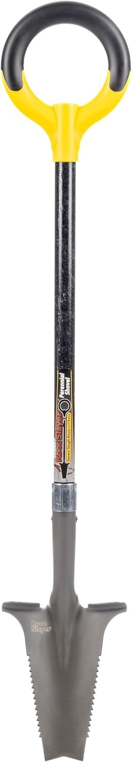 Radius Garden Root Slayer Shovel Root Cutting O-Handle Steel Digging Tool 41-Inch