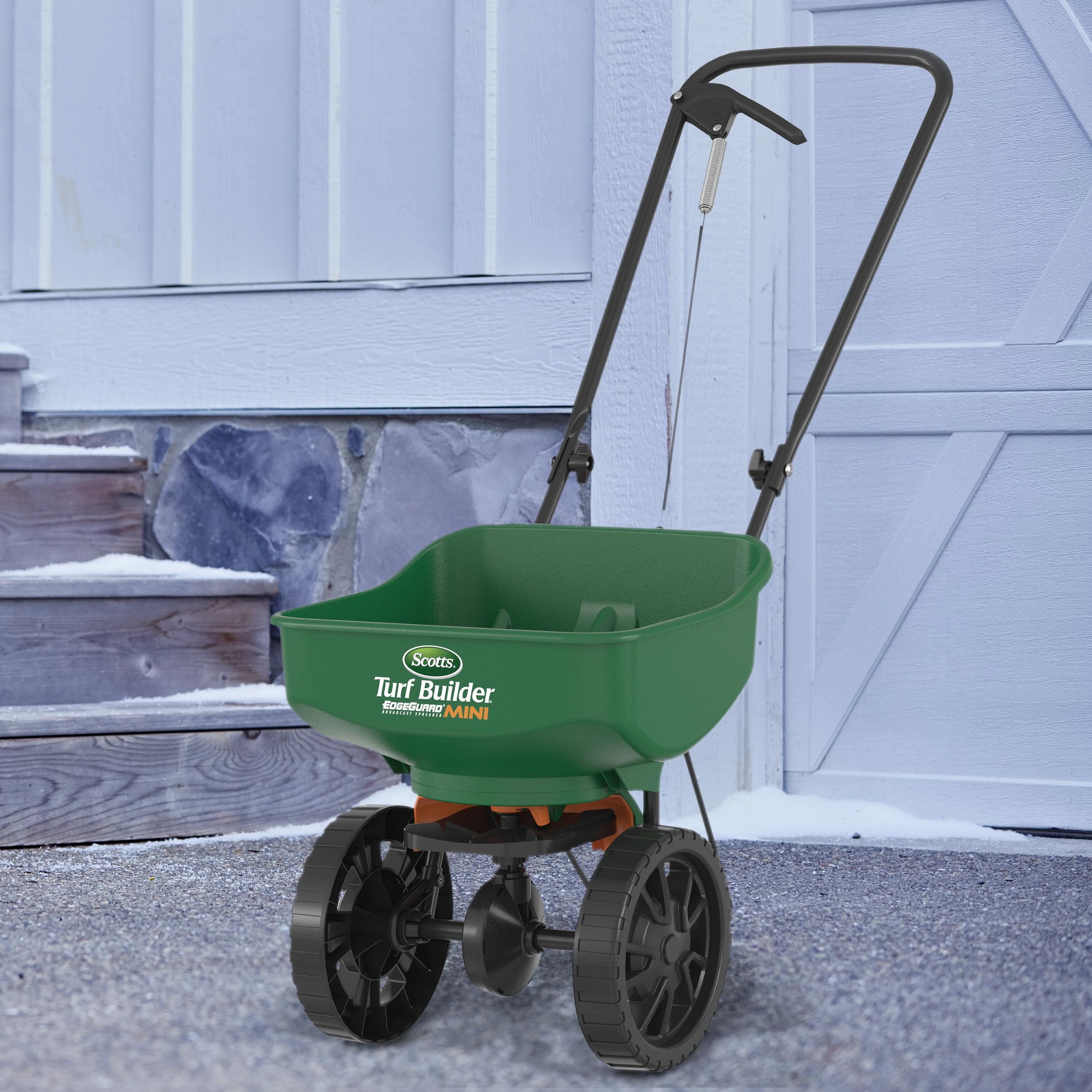 Scotts Turf Builder EdgeGuard Mini Broadcast Spreader Lawn Applicator