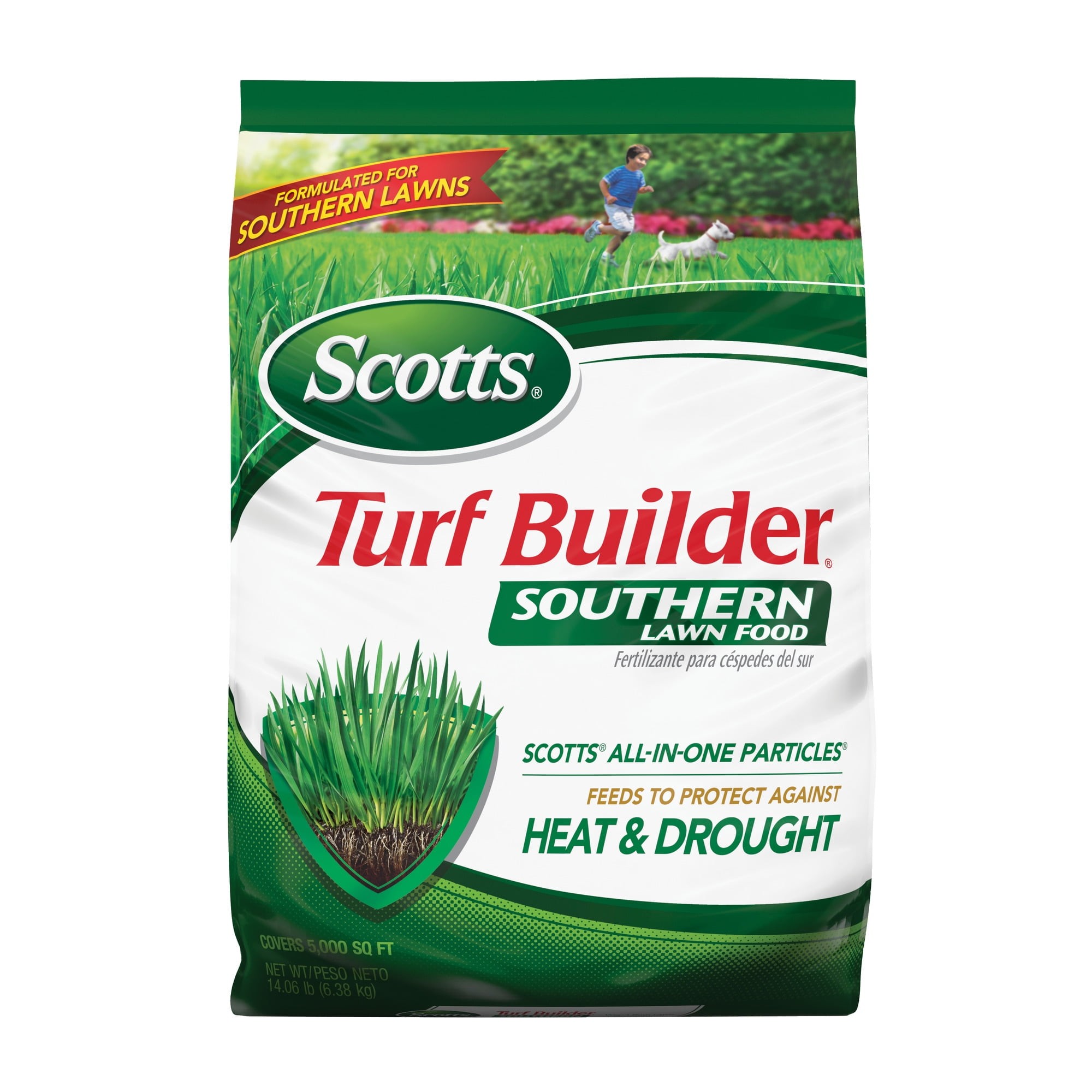 Scotts Turf Builder Lawn Food Fertilizer Covers 5,000 sq ft Granular